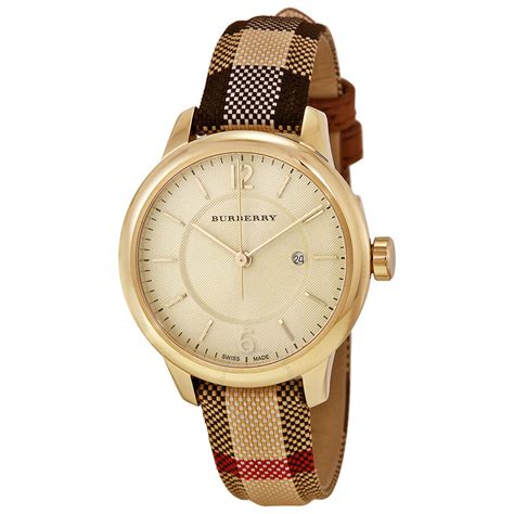 burberry watches bu10104|Burberry Honey Check Stamped Dial Honey Check .